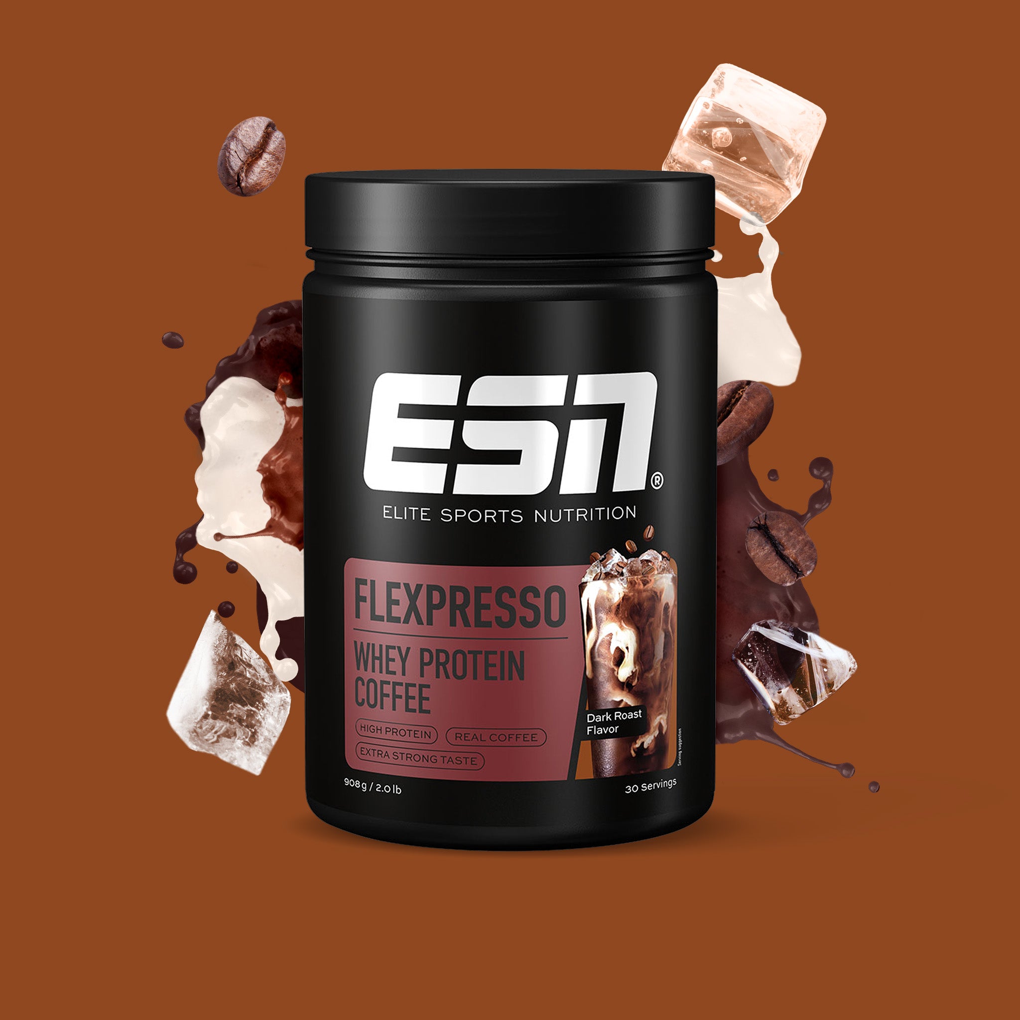 Protein Kaffee Flexpresso kaufen Ohne Zuckerzusatz ESN