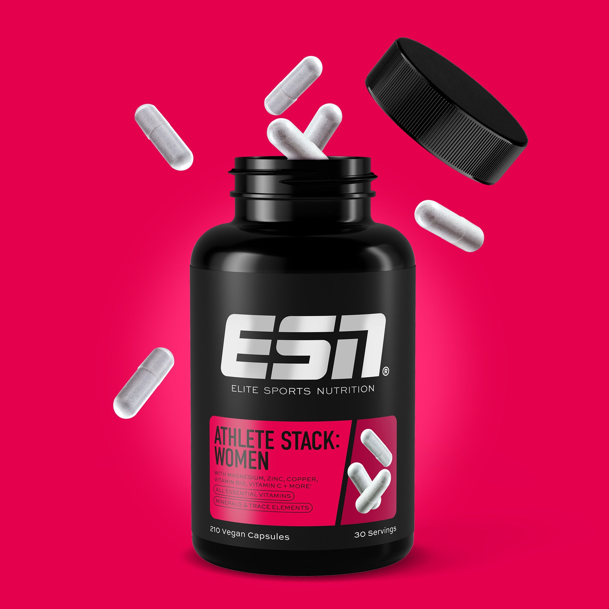ESN Athlete Stack:Women | Alle Vitamine für Sportlerinnen