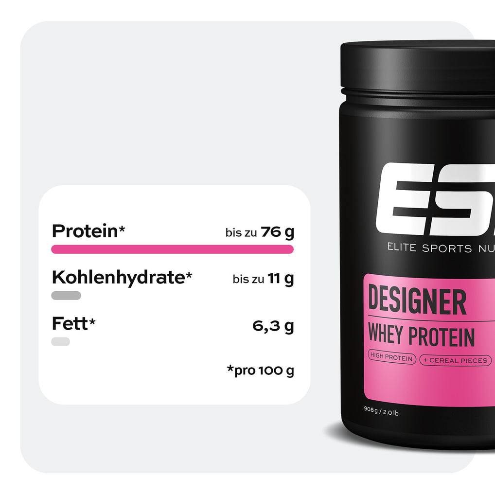 Unterschied Iso Whey Und Designer Whey Whey Proteinpulver | Über 10 leckere Geschmacksrichtungen – ESN